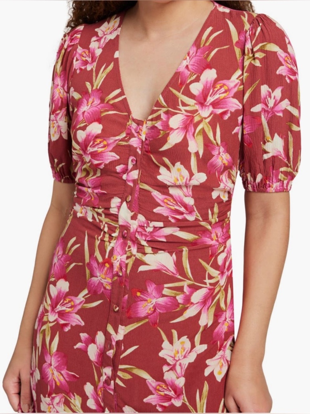 NWT Faherty Sorrento Print Maxi Dress